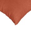 vidaXL Sofakissen 2 St&uuml;ck Rot-Orange 50 x 50 cm Cordstoff
