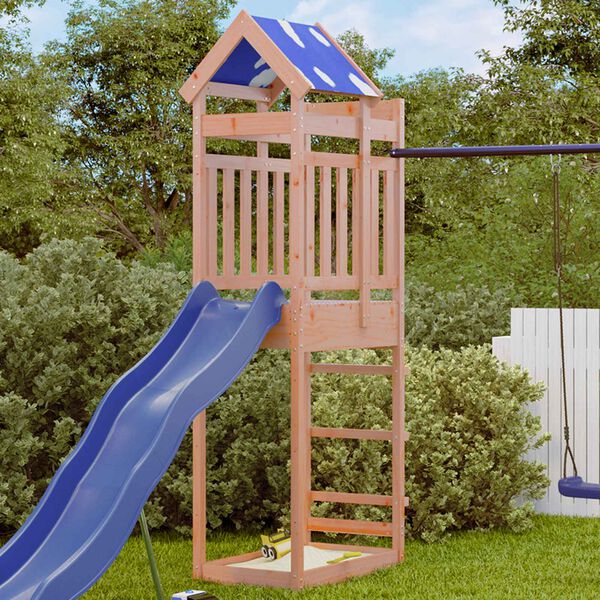 vidaXL Spielturm Braun 52.5 x 85 x 239 cm Massives Douglasienholz