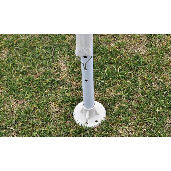 vidaXL Gartenpavillon mit Pyramidendach 3 x 3 m