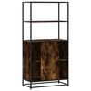 vidaXL Highboard R&auml;uchereiche 68x35x139 cm Holzwerkstoff und Metall