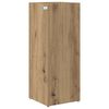 vidaXL Sonnenschirmhalter mit Speicher Artisan-Eiche 25 x 24,5 x 64 cm