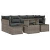vidaXL 7 stk. Grau