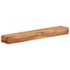 vidaXL Wandregale 2 Stk. 80x17x8 cm Massivholz Akazie