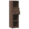 vidaXL Highboard Braun Eichen-Optik 30x42,5x124 cm Holzwerkstoff