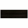 vidaXL Treppenstufen 16 Stk. Dunkelbraun 80x25x2 cm Massivholz Eiche