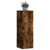 vidaXL Pflanzenst&auml;nder R&auml;uchereiche 33x33x100 cm Holzwerkstoff