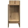 vidaXL Beistelltisch mit Ablage Artisan-Eiche 25,5x27x60 cm