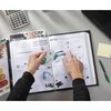 rillstab Sichtbuch Ambassador Luxe A4 30 H&uuml;llen Schwarz
