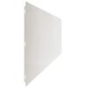 vidaXL Rasenkanten 10 Stk. 25x103 cm Edelstahl