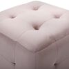 vidaXL Nachttische 2 Stk. Rosa 30×30×30 cm Samtstoff