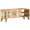 vidaXL TV-Schrank 110x30x40 cm Massivholz Mango