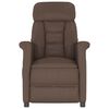 vidaXL Relaxsessel Braun Kunstleder