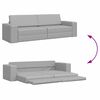 vidaXL Schlafsofa 200cm Wolkengrau Stoff