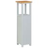 vidaXL Schubladenschrank Hoch 26x26x94 cm Massivholz Eiche