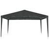 vidaXL Profi-Partyzelt 4&times;4 m Anthrazit 90 g/m&sup2;
