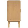 vidaXL Unterschrank Olden Braun 60 x 40 x 80 cm Massivholz Kiefer