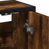 vidaXL Bad-Spiegelschrank R&auml;uchereiche 65x20x60 cm Holzwerkstoff