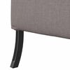 vidaXL Hoher R&uuml;cken Sofa 101cm Taupe Stoff