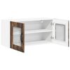 vidaXL K&uuml;chenschrank Ger&auml;ucherte Eiche 80 x 31 x 40 cm Holzwerkstoff