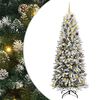 vidaXL K&uuml;nstlicher Weihnachtsbaum Wei&szlig; 210 cm
