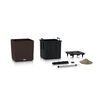 LECHUZA Pflanzgef&auml;&szlig; CUBE Cottage 30 ALL-IN-ONE Mokka