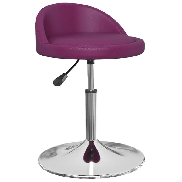 vidaXL Barhocker Lila Kunstleder