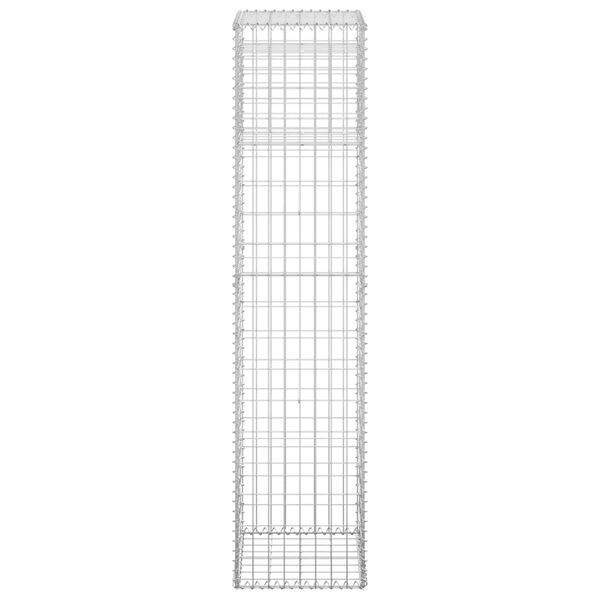 vidaXL Gabionens&auml;ule 40x40x180 cm Eisen
