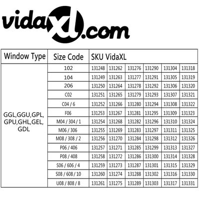 vidaXL Plissee Weiß M04/304