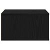 vidaXL Druckerst&auml;nder Schwarz Eichen-Optik 49 x 40 x 22.5 cm