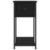 vidaXL Nachttische 2 Stk. Schwarz 30x60x60 cm Holzwerkstoff
