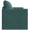 vidaXL Schlafsofa 110cm Dunkelgr&uuml;n Samt