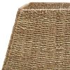 vidaXL Weihnachtsbaumkragen Braun 70 x 70 x 28 cm das Seegras