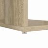 vidaXL Schreibtisch Sonoma-Eiche 130 x 50,5 x 75 cm Holzwerkstoff