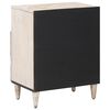 vidaXL Bettkasten mit Schubladen Wei&szlig; 50 x 33 x 60 cm Massivholz Mango