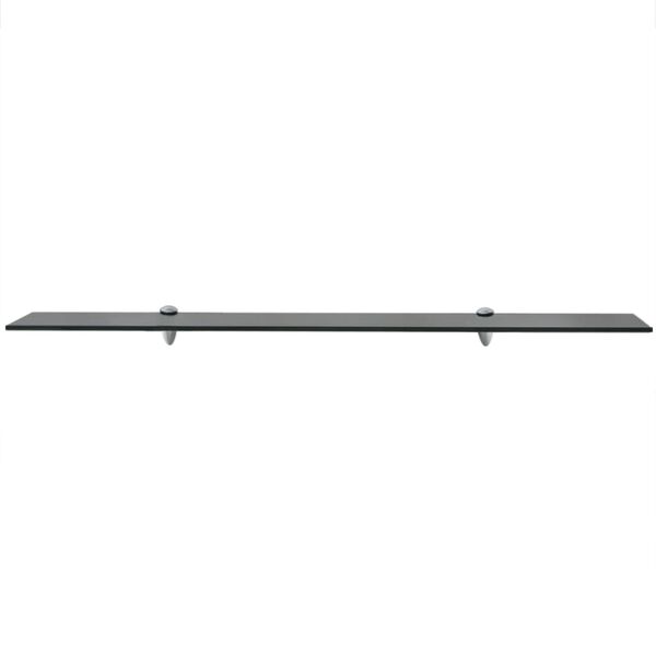 vidaXL Schweberegale 2 Stk. Glas 100x10 cm 8 mm