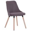 vidaXL Esszimmerst&uuml;hle 6 Stk. Taupe Stoff