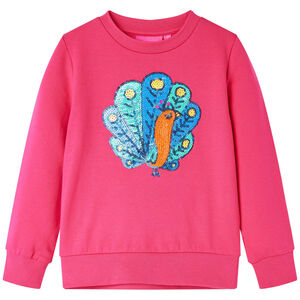 vidaXL Kinder-Sweatshirt Knallrosa 104
