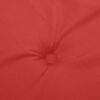 vidaXL Gartenbank-Auflage Rot 100x50x3 cm Oxford-Gewebe