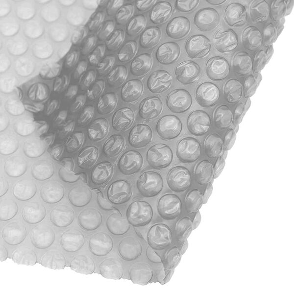 vidaXL Treibende Pool-Solarplane PE 732x366 cm Grau