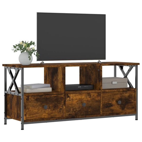 vidaXL TV-Schrank R&auml;uchereiche 102x33x45 cm Holzwerkstoff & Eisen