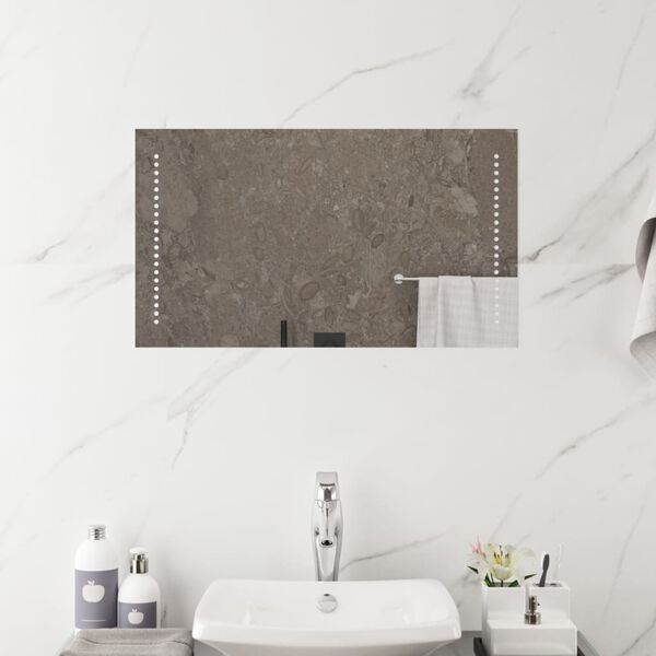 vidaXL LED-Badspiegel 40x70 cm