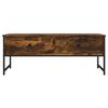 vidaXL Couchtisch R&auml;uchereiche 101x49x39,5 cm Holzwerkstoff