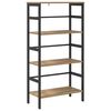 vidaXL B&uuml;cherregal 3 Ebenen 60 x 29,5 x 115 cm Holzwerkstoff