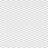 vidaXL Zaunpfosten Grau 50 x 0,8 m (13 mm Maschenweite) Stahl und PVC