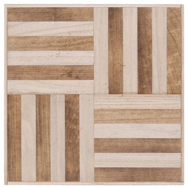 vidaXL Couchtisch 50×50×33,5 cm Massivholz