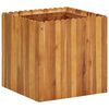 vidaXL Garten-Hochbeet 50 x 50 x 50 cm Massivholz Akazie