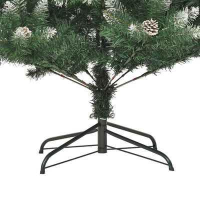 vidaXL Künstlicher Weihnachtsbaum mit Ständer 120 cm PVC