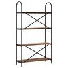 vidaXL B&uuml;cherregal Altholz 80 x 30 x 146 cm Holzwerkstoff