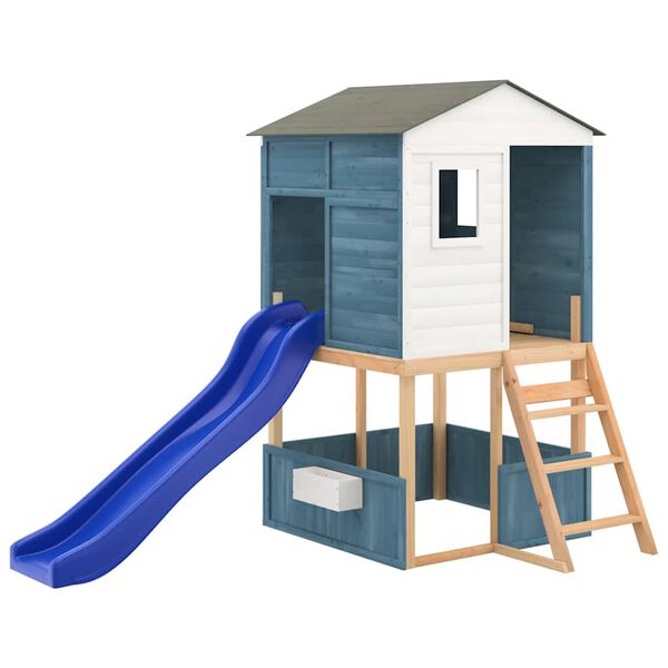 vidaXL Spielturm Massivholz Tanne