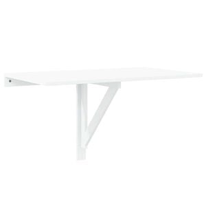 vidaXL Wandklapptisch Wei&szlig; 100x60 cm